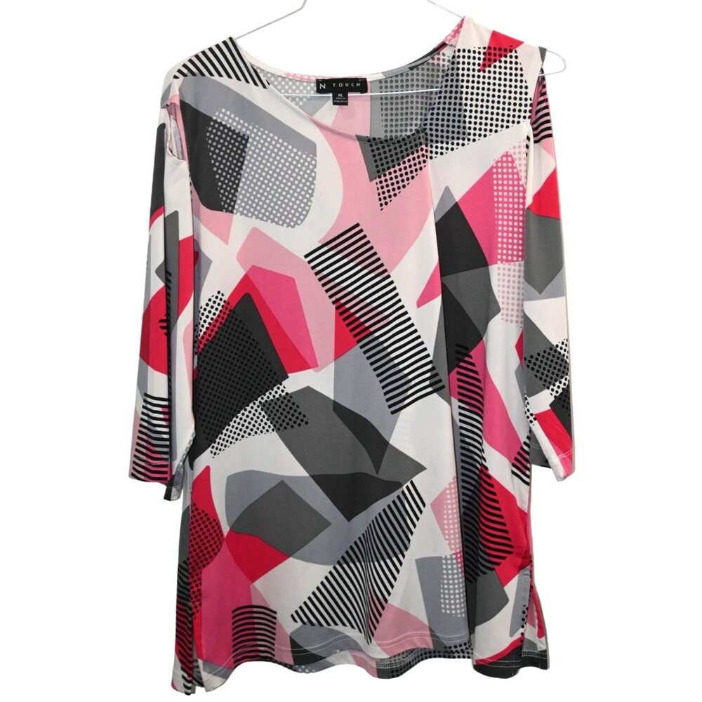 NTouch Womens 3/4 Sleeve Tunic Size XL